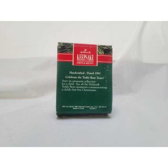 Hallmark Keepsake Ornament-Child's Fourth Christmas-Child's Age Collection 1991 - Picture 8 of 11